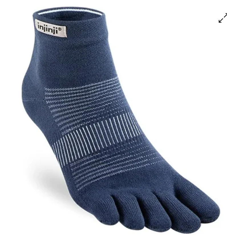 Injinji Run Lightweight No Show Toe Sock - Image 3