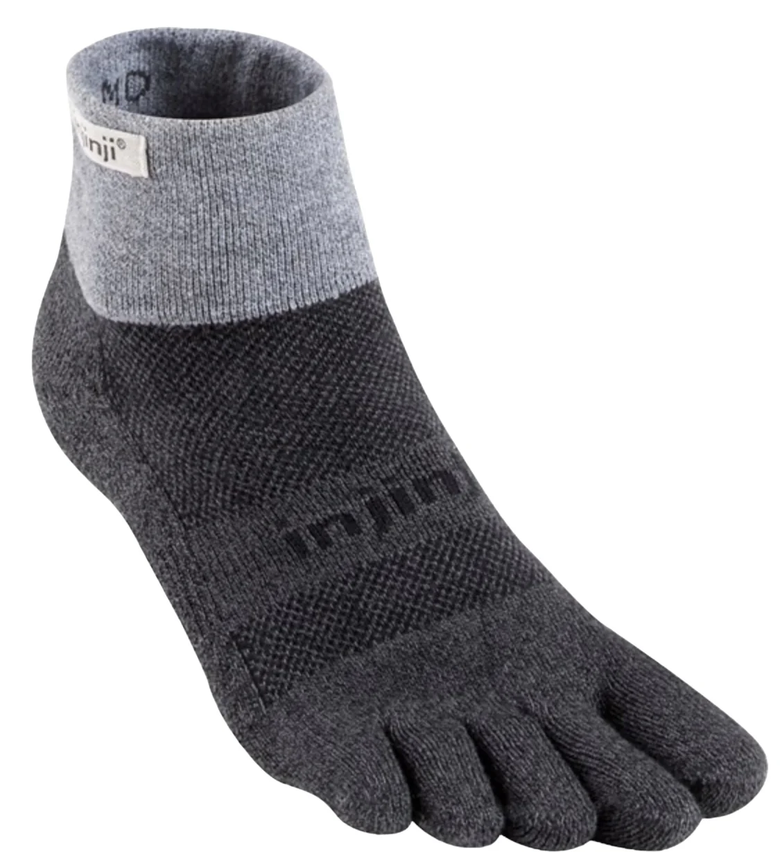 Injinji Trail Midweight Mini Crew Toe Sock - Image 3
